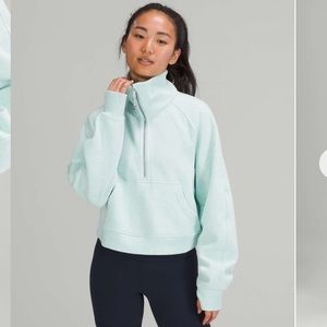 NWT lululemon Scuba Oversized Funnel Neck Mint XL